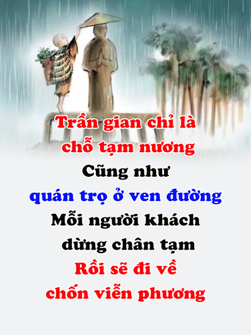 Nếu biết ngày mai rời quán trọ …