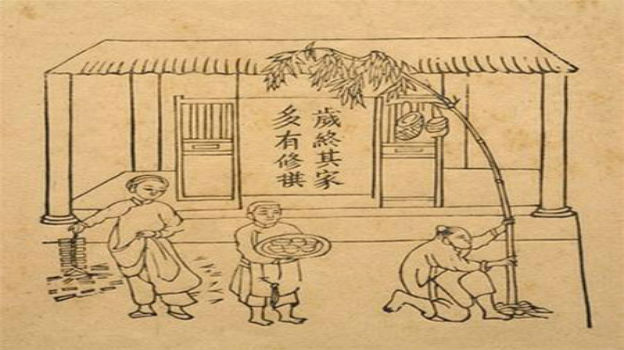 Nhớ cây nêu ngày Tết