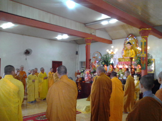 Chánh điện Chùa Linh Quang (Lộc Tiến, Bảo Lộc. Lâm Đồng)