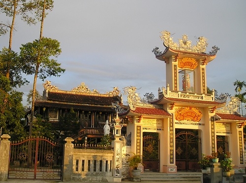 Chùa Phước Duyên, nơi Đại Đức Thích Thanh Tuệ phát nguyện tự thiêu. Nguồn: internet