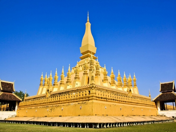 Chùa Pha That Luang – Viêng Chăn. Lào