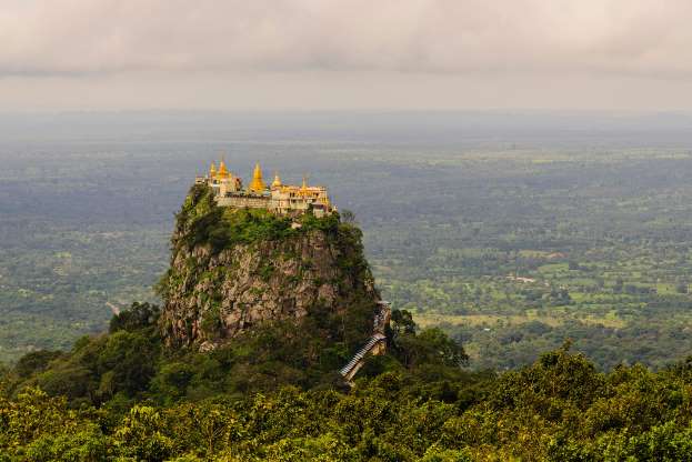 Taung Kalat, Myanmar.