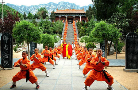 Thiếu Lâm Tự - cái nôi của nền võ thuật Trung Hoa.