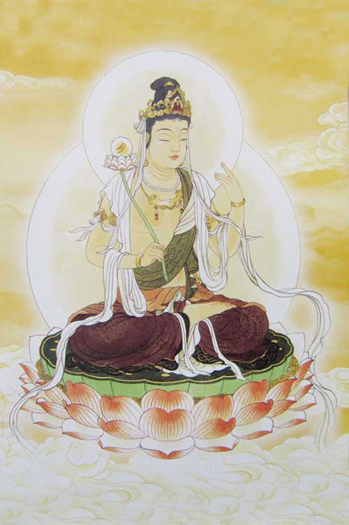 Nam Mô Nguyệt Quang Biến Chiếu Bồ Tát