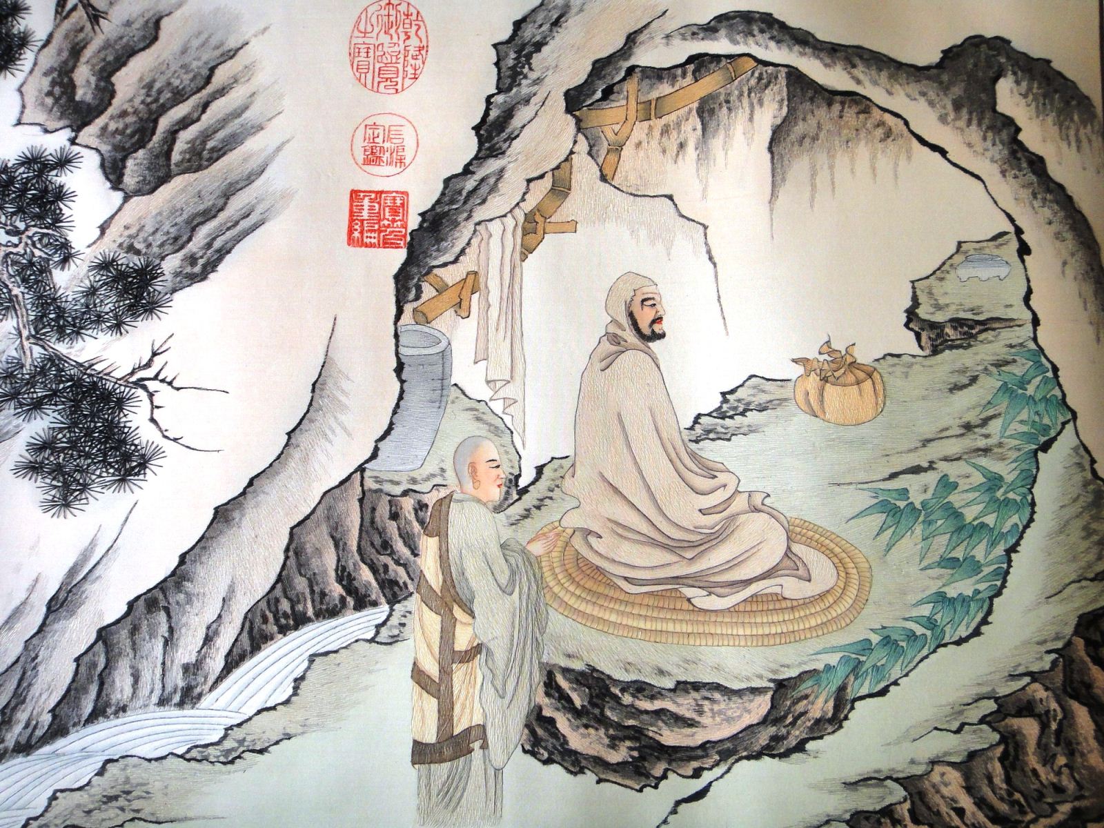 Tổ Huệ Khả cầu pháp - Tranh PGTQ