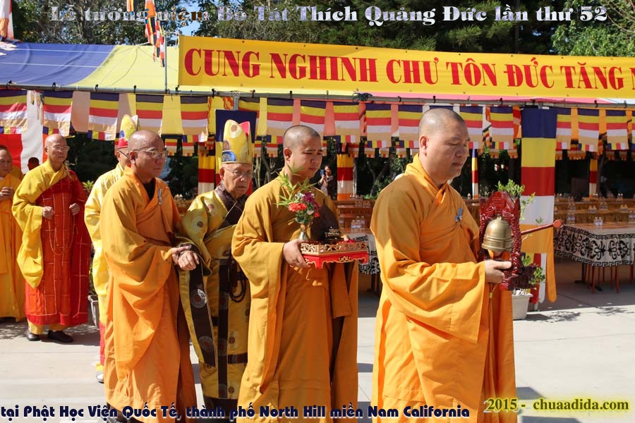 Lễ tưởng niệm Bồ Tát Thích Quảng Đức lần thứ 52 tại Hoa Kỳ
