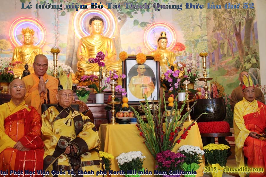 Lễ tưởng niệm Bồ Tát Thích Quảng Đức lần thứ 52 tại Hoa Kỳ