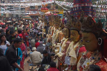 nguồn gốc Lễ Vu lan ở Kathmandu, Nepal