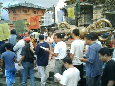 nguồn gốc Lễ Vu lan ở Kathmandu, Nepal