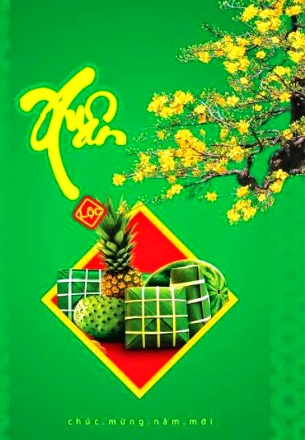 thiệp xuân