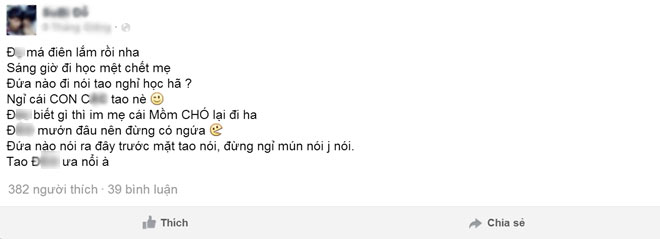 nói tục, chửi bậy, Hà Nội, học sinh, cô giáo, bún mắng, cháo chửi
